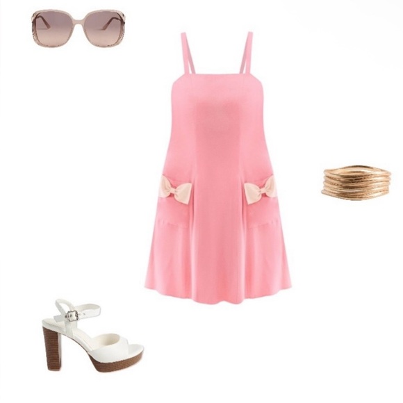 Torrid Retro Chic Fit & Flare Dress in Flamingo Plume Pink, Large, NWT! - Picture 13 of 16